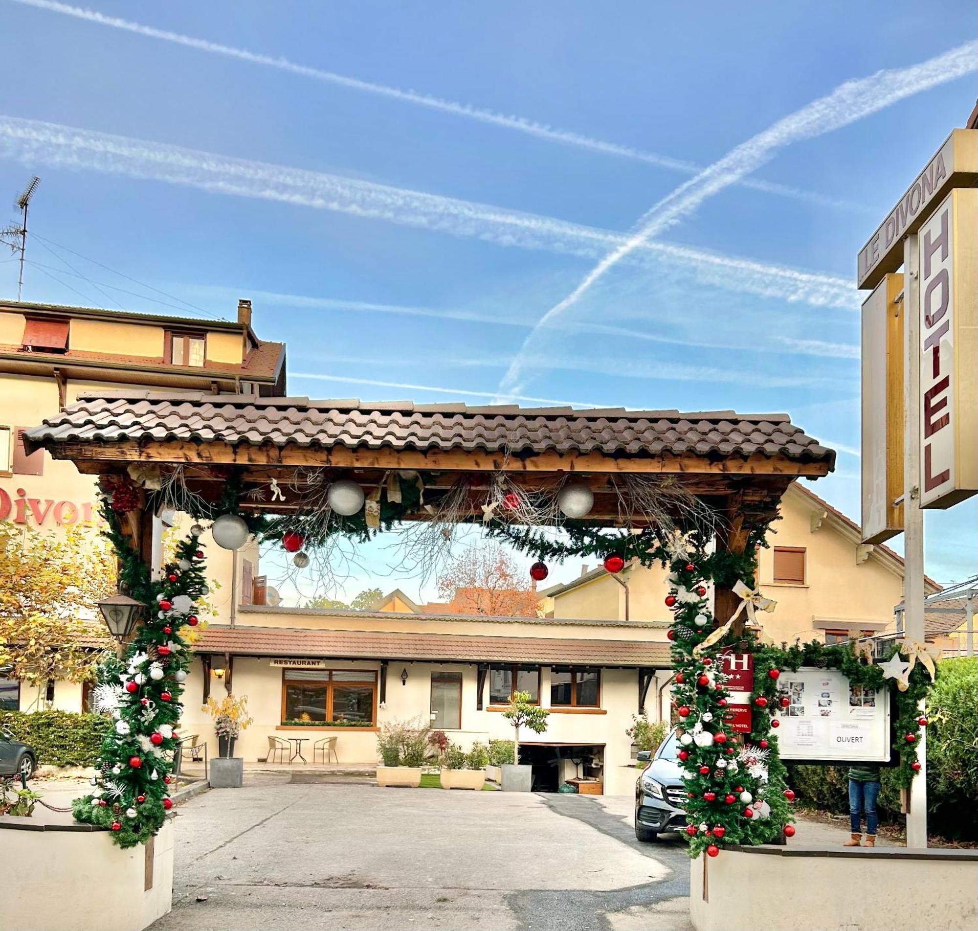 Hotel Le Divona "Au Coeur De Divonne" Exterior photo